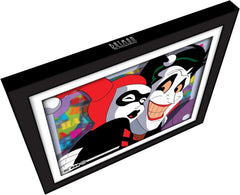 Pop Art: Batman: The Animated Series Animation Cel Scene - Joker and Harley Memorabilia DC Collectibles