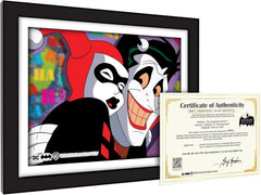 Pop Art: Batman: The Animated Series Animation Cel Scene - Joker and Harley Memorabilia DC Collectibles