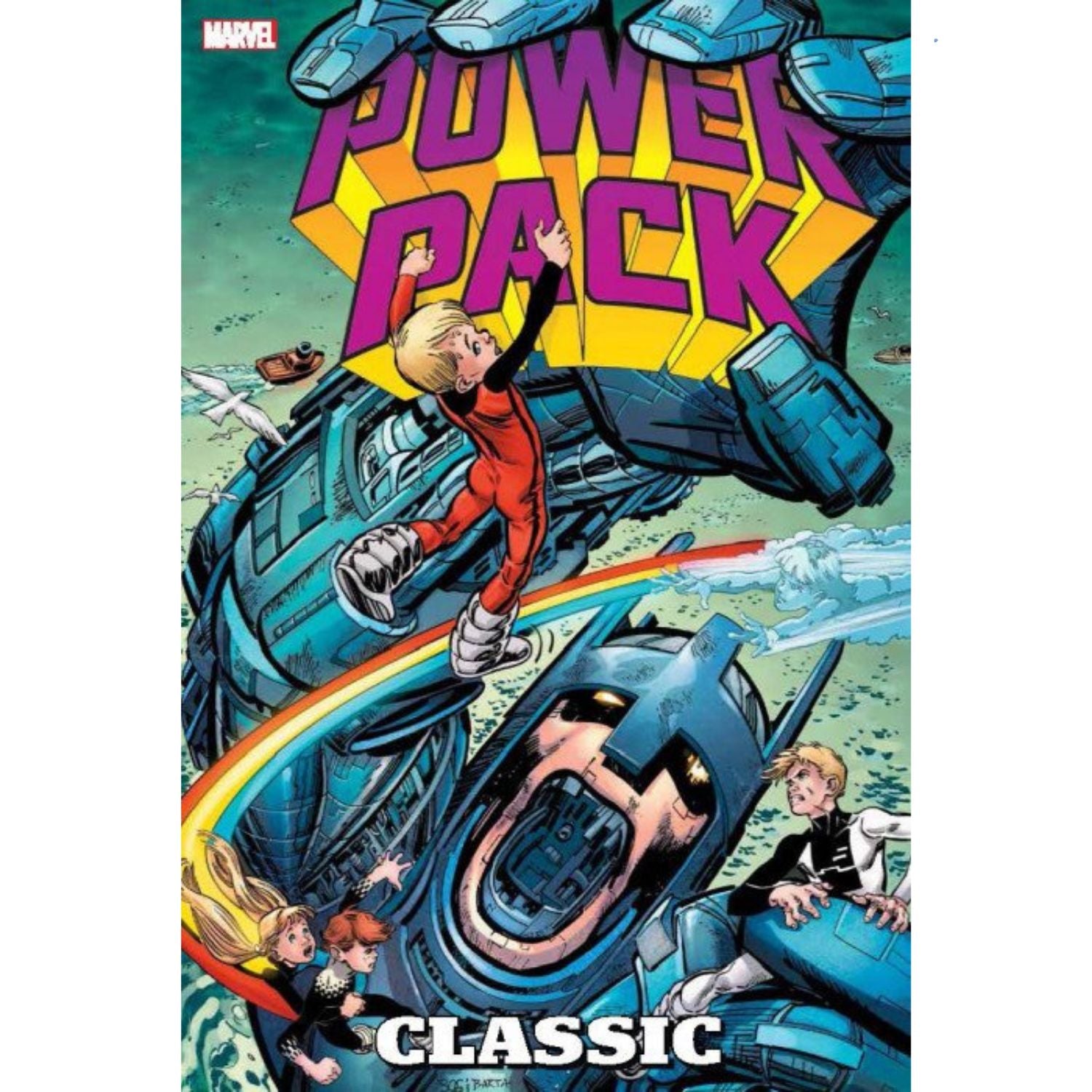 Power Pack Classic Omnibus: Vol 1 [Power Pack Jon Bogdanove CVR B] Comics Marvel Comics