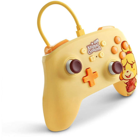 PowerA: Enhanced Wired Controller Animal Crossinga - Isabelle [Nintendo Switch Accessory] Nintendo Switch Accessory PowerA