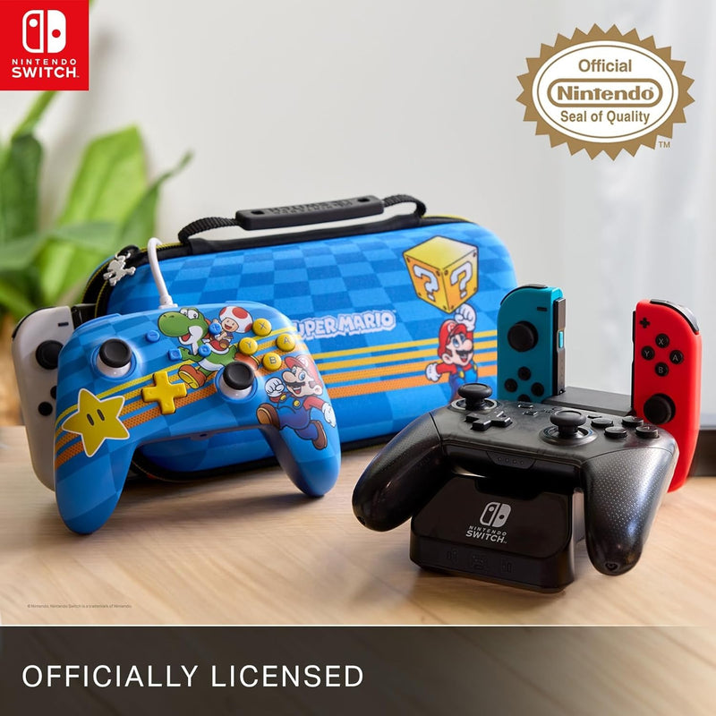 PowerA Enhanced Wired Controller - Mario Hero Reel [Nintendo Switch Accessory] Nintendo Switch Accessory PowerA