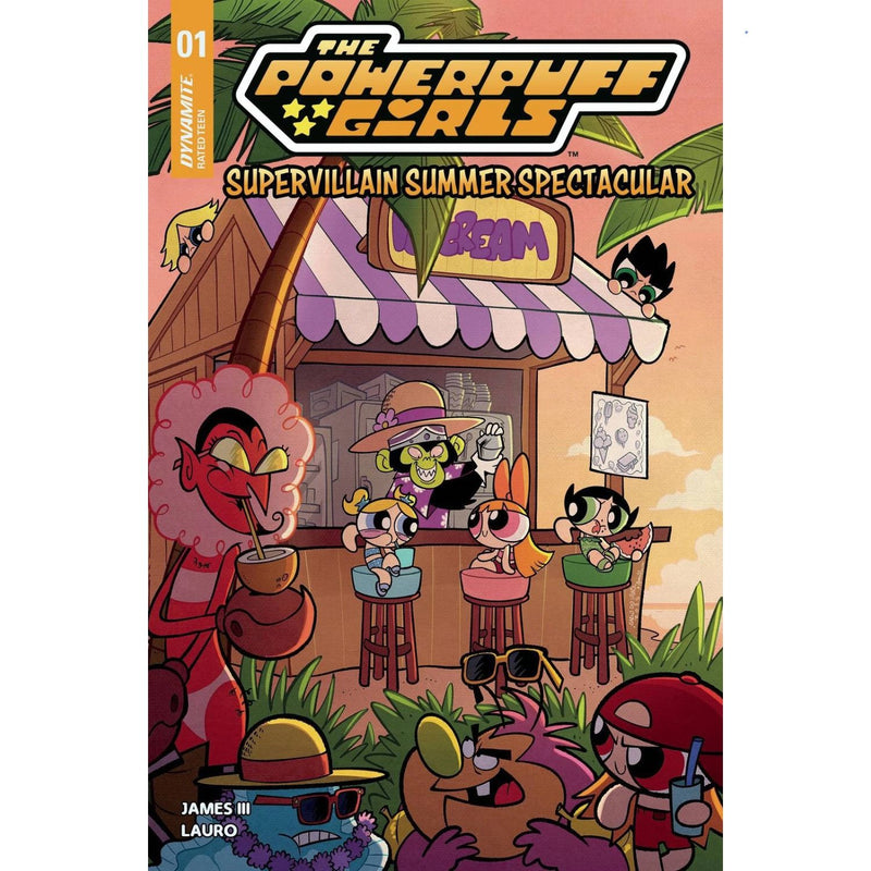 Powerpuff Girls Supervillain Summer Spectacular: #1 [Carlo Lauro CVR A] 2025 Comics Dynamite Entertainment