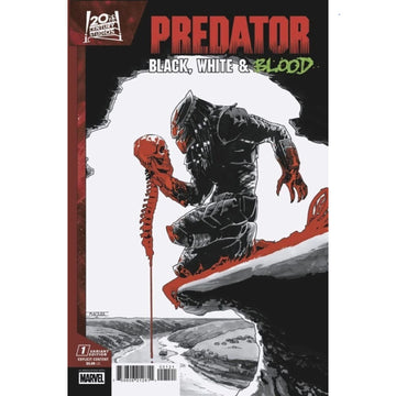 Predator Black White & Blood: #1 [Mahmud Asrar CVR B] 2025 Comics Marvel Comics
