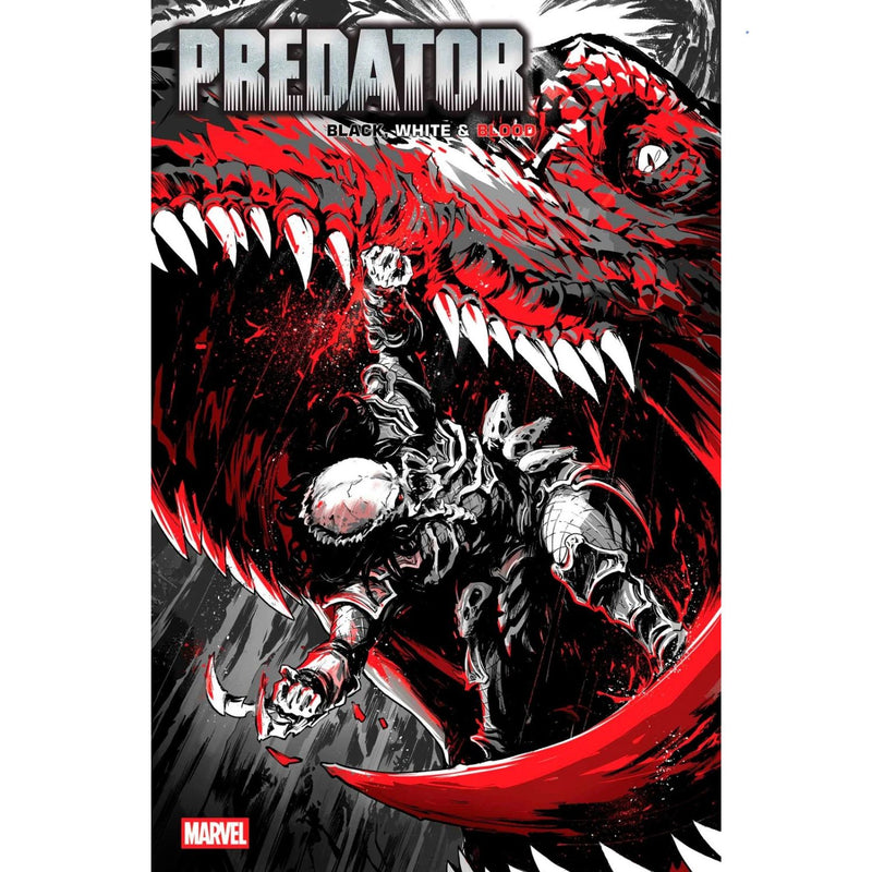 Predator Black White & Blood: #1 [Paolo Villanelli CVR C] 2025 Comics Marvel Comics
