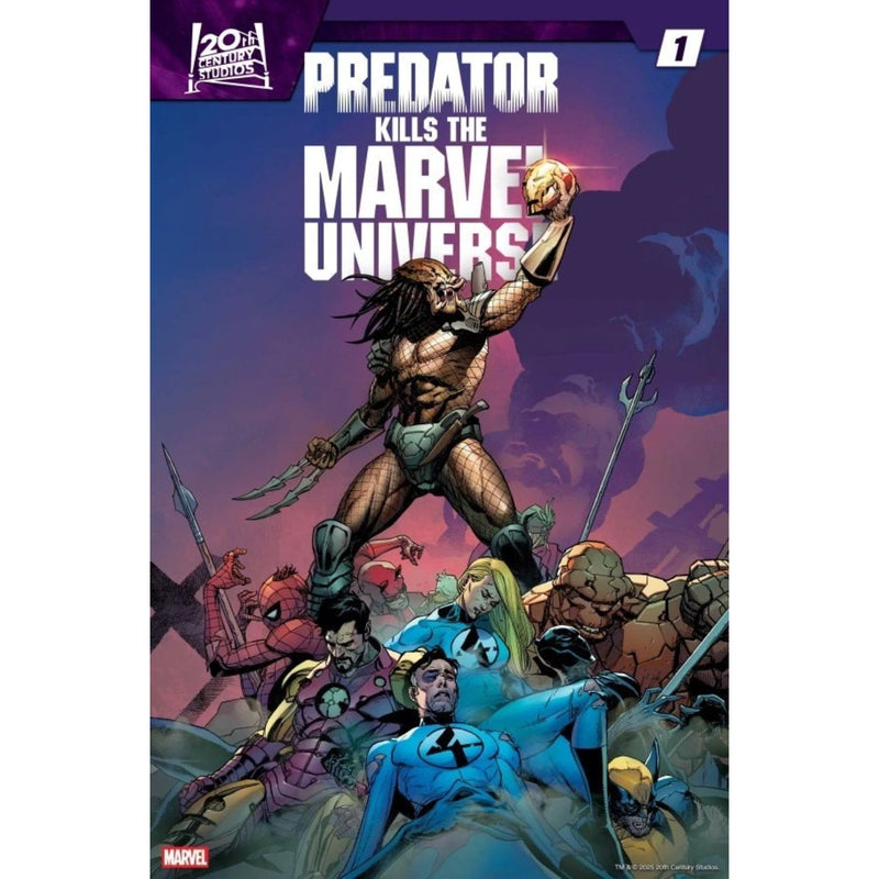 Predator Kills The Marvel Universe: #1 [Leinil Yu CVR A] 2025 Comics Marvel Comics