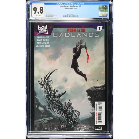 Predator Badlands: #1 [Juan Ferreyra CGC 9.8 CVR A] 2025 Comics Marvel Comics
