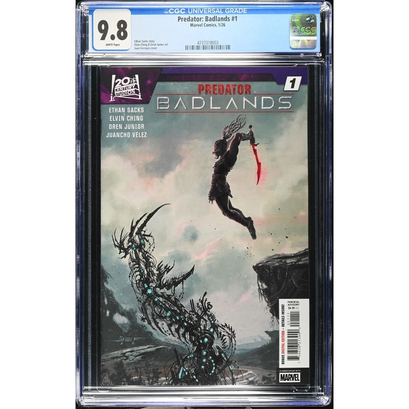 Predator Badlands: #1 [Juan Ferreyra CGC 9.8 CVR A] 2025