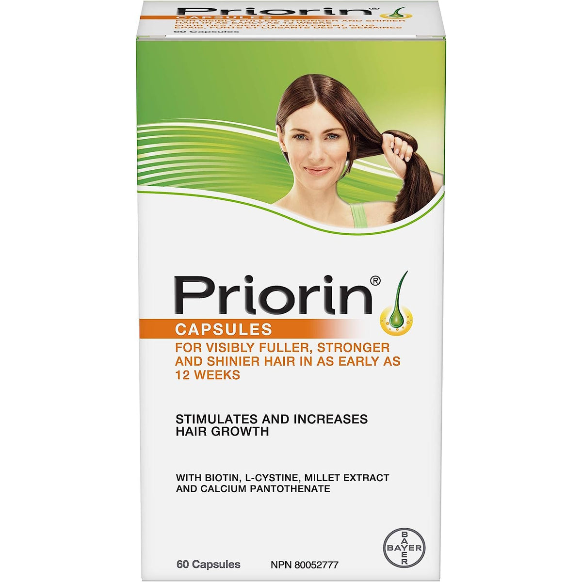 Priorin: Hair Growth Stimulant - 60 Capsules [Healthcare] — MyShopville