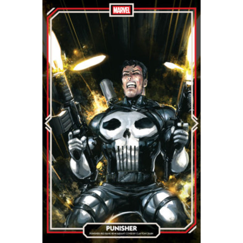 Punisher Red Band: #5 [Clayton Crain CVR B] 2025 Comics Marvel Comics
