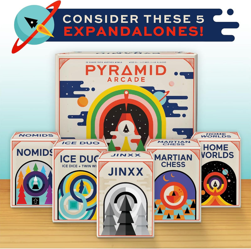 Pyramid Arcade [Board Game, 1-10 Players] Board Game Looney Labs