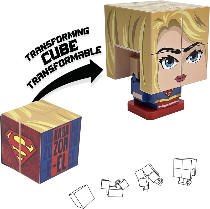 Qubi: Superman - Supergirl Transforming Cube Toys & Games Imports Dragon