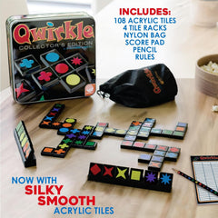 Qwirkle Collector's Edition [Board Game, 2-4 Players] Board Game MindWare