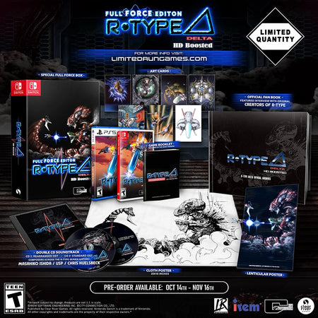 R-Type Delta: HD Boosted Collectors Edition [Nintendo Switch] Nintendo Switch Collector Limited Run Games