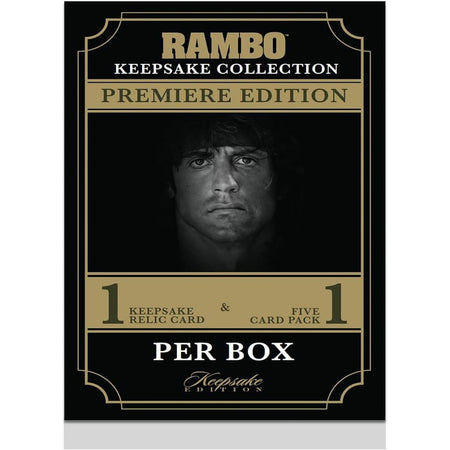 Rambo Keepsake Collection - Premiere Edition 2024 Memorabilia Keepsake