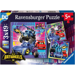 Ravensburger Batwheels 3x49 Piece Jigsaw Puzzle Toys & Games Ravensburger