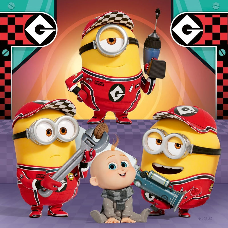 Ravensburger Despicable Me 4: Minions 3x49 Piece Jigsaw Puzzle Toys & Games Ravensburger