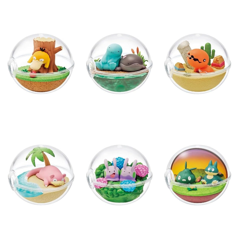 Re-Ment Pokemon: Terrarium Collection Relaxing Moments Blind Box - 1 Random Figure Toys & Games Pokemon