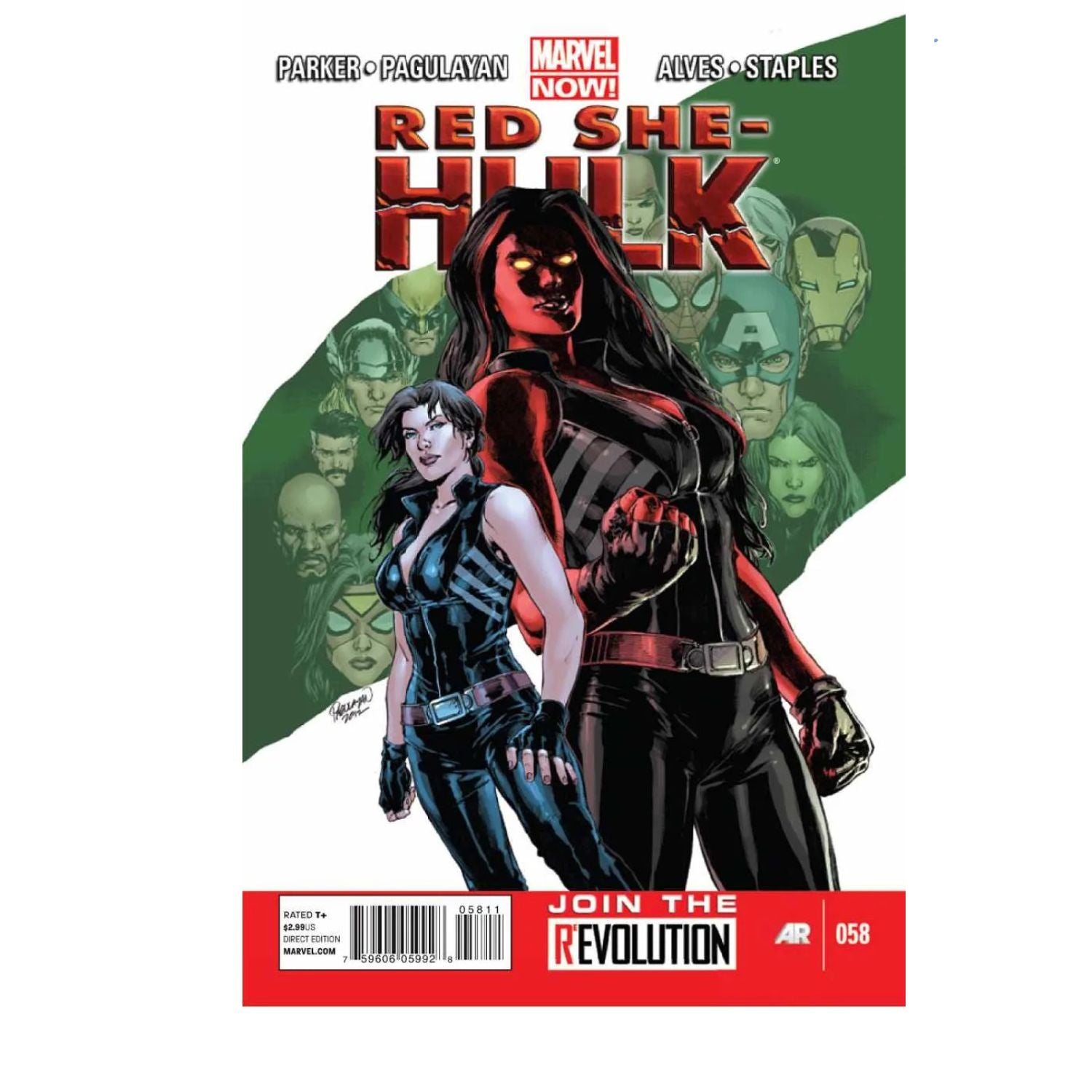 Red She-Hulk: #58 [Wellington Alves CVR A] 2012 Comics Marvel Comics