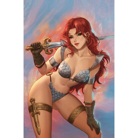 Red Sonja Noir: #1 [Lesley Li CVR I Virgin - 1:20] 2025 Comics Dynamite Entertainment