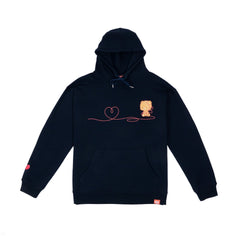 Milk Mocha Bear: Red String Hoodie - Mocha Hoodies Milk Mocha Bear