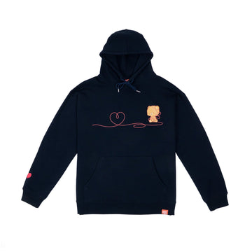 Milk Mocha Bear: Red String Hoodie - Mocha Hoodies Milk Mocha Bear