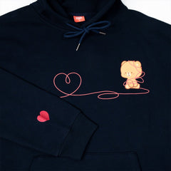 Milk Mocha Bear: Red String Hoodie - Mocha Hoodies Milk Mocha Bear