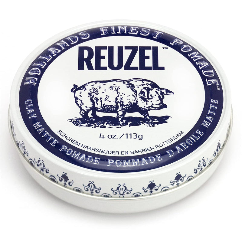 Reuzel: Clay Matte Pomade - 4oz [Beauty] Beauty Reuzel   