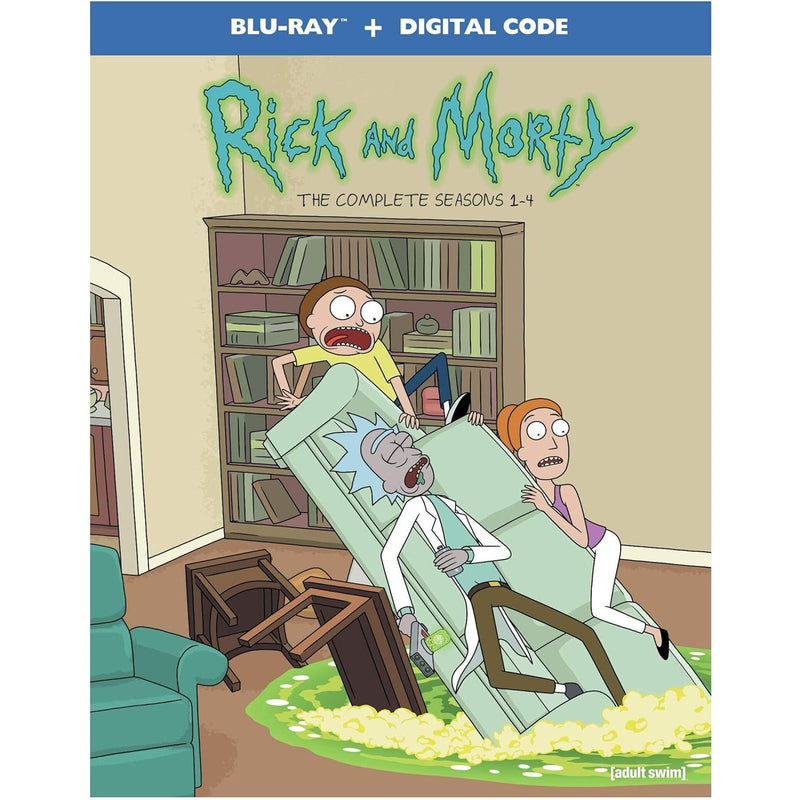 Rick and Morty: Season 1-4 [Blu-Ray] DVDs & Blu-Rays Warner Bros.   