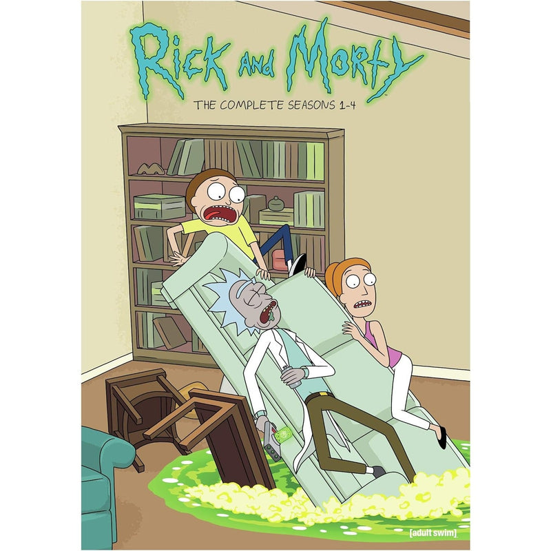 Rick and Morty: Season 1-4 [DVD] DVDs & Blu-Rays Warner Bros.   