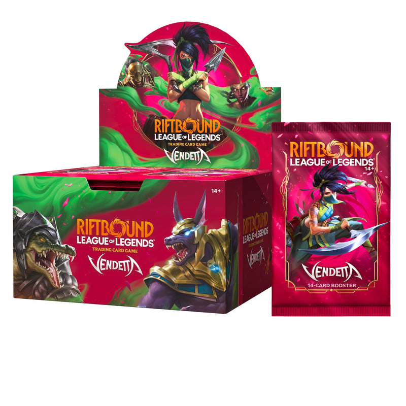 Riftbound League of Legends TCG: Vendetta Booster Box Card Game UVS Games