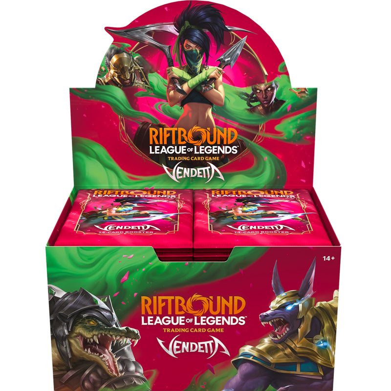 Riftbound League of Legends TCG: Vendetta Booster Box Card Game UVS Games