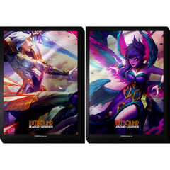 Riftbound League of Legends TCG: Vendetta Art Sleeve #4 (Kayle vs Morgana) Card Game Accessories UVS Games