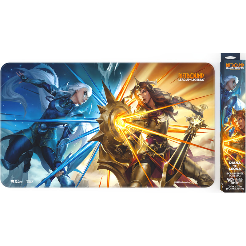 Riftbound League of Legends TCG: Vendetta Playmat #3 (Diana vs Leona) Card Game Accessories UVS Games