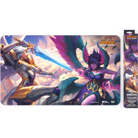 Riftbound League of Legends TCG: Vendetta Playmat #4 (Kayle vs Morgana) Card Game Accessories UVS Games