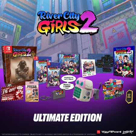 River City Girls 2: Ultimate Edition - Limited Run #161 [Nintendo Switch] Nintendo Switch Video Game Limited Run Games