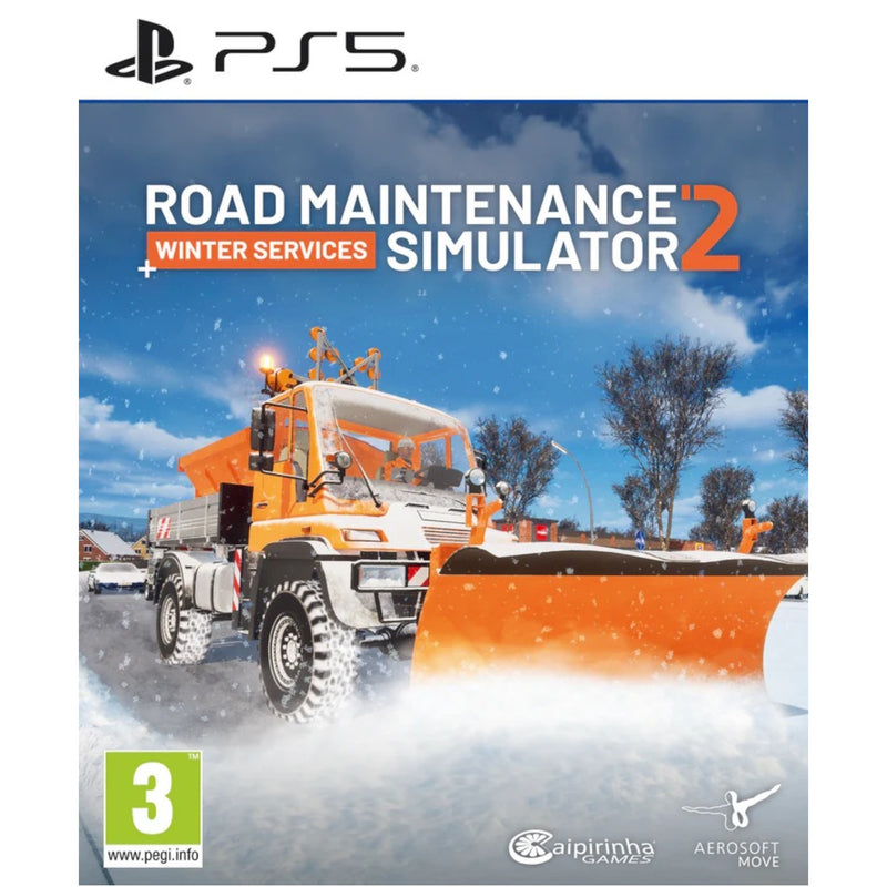 Road Maintenance Simulator 2 - Winter Service [PlayStation 5] PlayStation 5 Video Game Aerosoft   