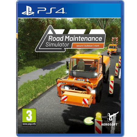 Road Maintenance Simulator [PlayStation 4] PlayStation 4 Video Game Aerosoft   