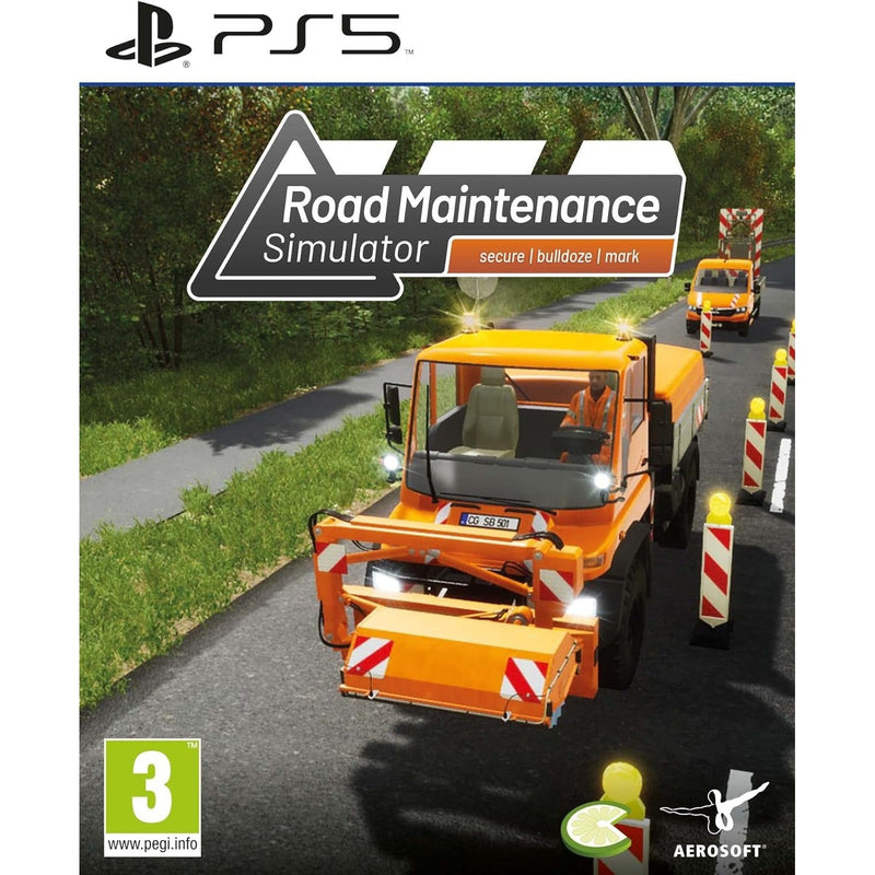 Road Maintenance Simulator [PlayStation 5] PlayStation 5 Video Game Aerosoft   