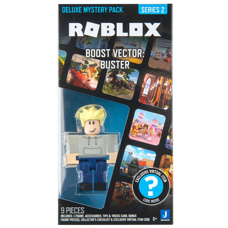 Roblox: Deluxe Mystery Pack Series 2 - Boost Vector Buster Toys & Games Jazwares