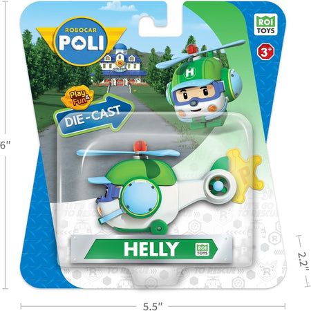 Robocar Poli: Play and Fun Die Cast Car - [Helly] Toys & Games ROI Toys