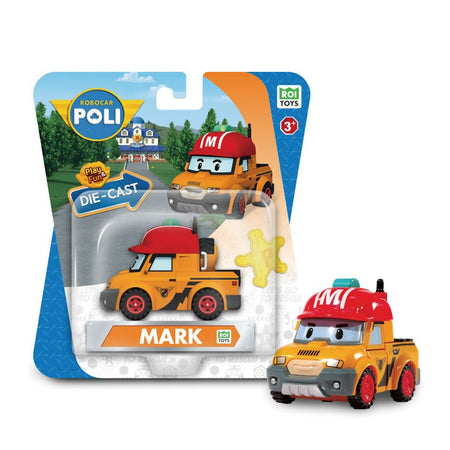 Robocar Poli Play and Fun Die Cast Car - [Mark] Toys & Games ROI Toys