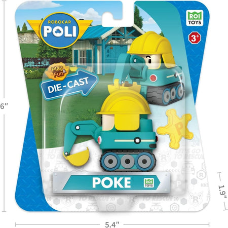 Robocar Poli: Play and Fun Die Cast Car - [Poke] Toys & Games ROI Toys