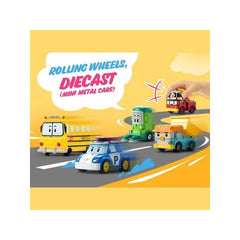 Robocar Poli: Play and Fun Die Cast Car - [School B]