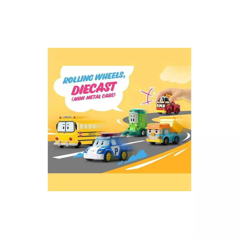 Robocar Poli: Play and Fun Die Cast Car - [School B]