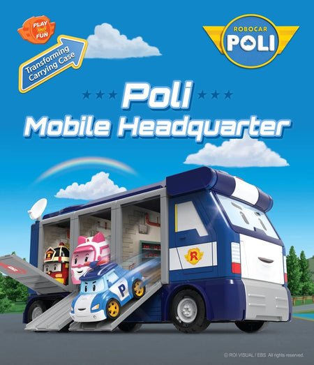 Robocar Poli: Poli Mobile Headquarter Toys & Games ROI Toys