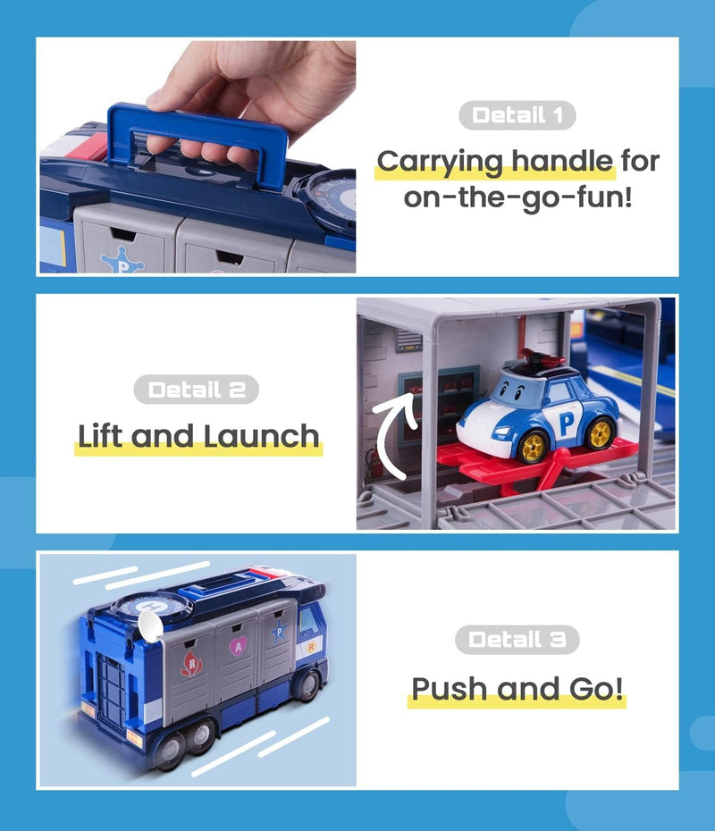 Robocar Poli: Poli Mobile Headquarter Toys & Games ROI Toys