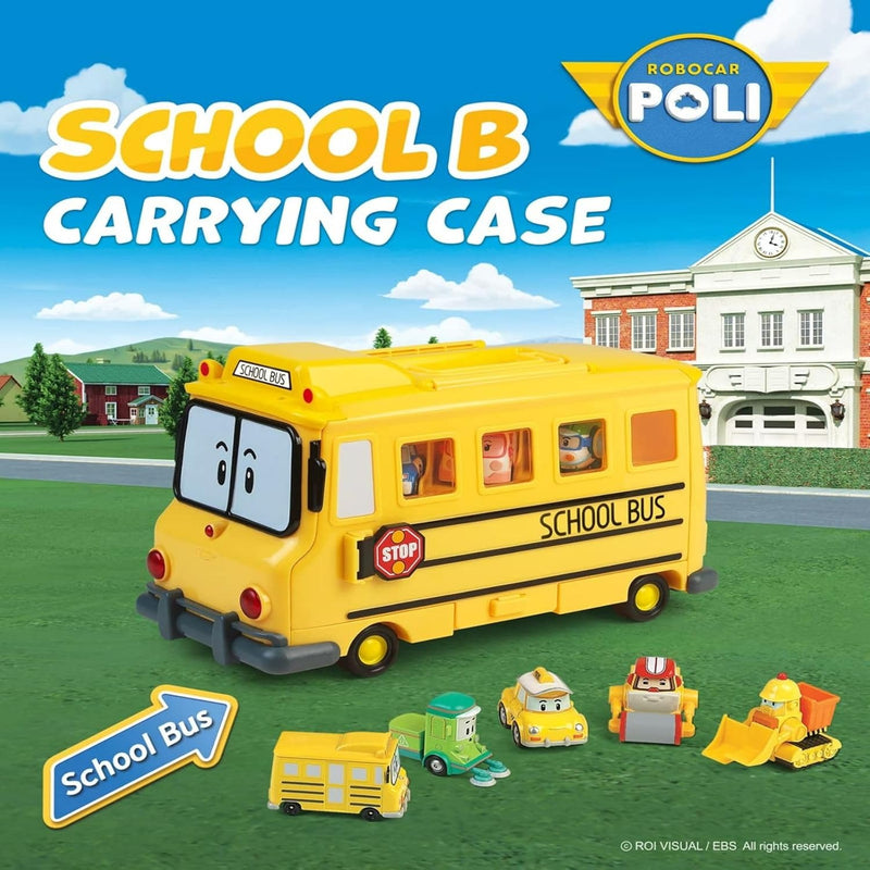 Robocar Poli School B Storage Case Toys & Games ROI Toys