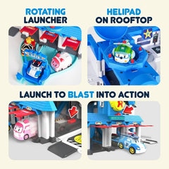 Robocar Poli Transforming Headquarter Toys & Games ROI Toys