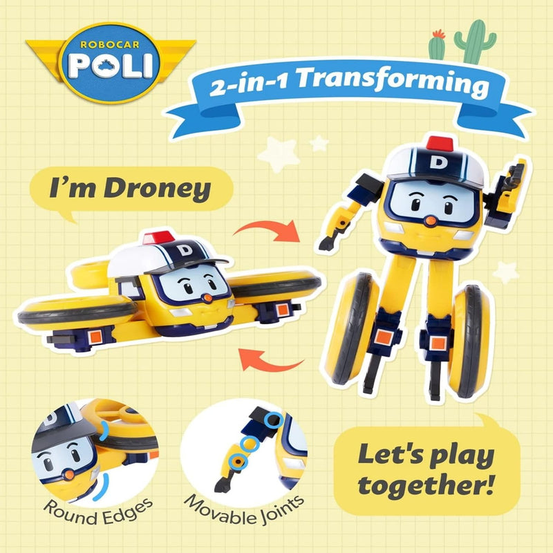 Robocar Poli Transforming Robot - [Droney] Toys & Games ROI Toys