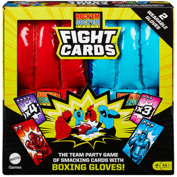 Rock Em Sock Em Robots - Fight Cards [Board Game, 2-6 Players] Board Game Mattel